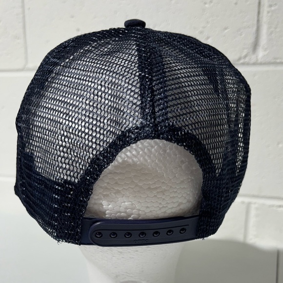 Set Of 2 Chocolate Trucking Co Baseball Caps Hats Adj Snapback Black & Blue - Picture 5 of 16